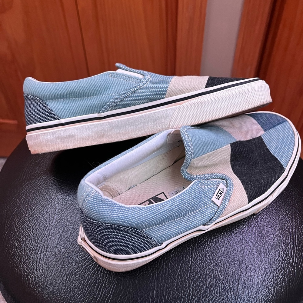 Vans Denim Patchwork Slip ons